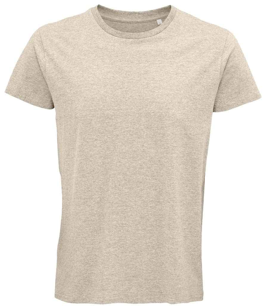 SOL'S Crusader Organic T-Shirt - Heather Beige (03582)