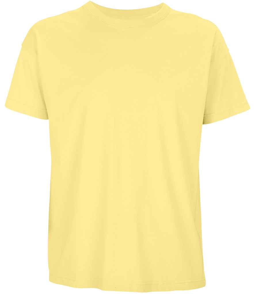 SOL'S Boxy Oversized Organic T-Shirt - Light Yellow (03806)