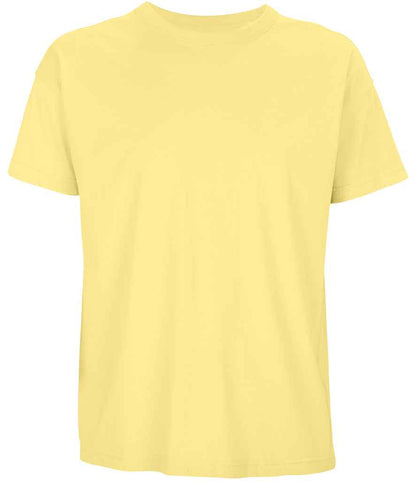 SOL'S Boxy Oversized Organic T-Shirt - Light Yellow (03806)