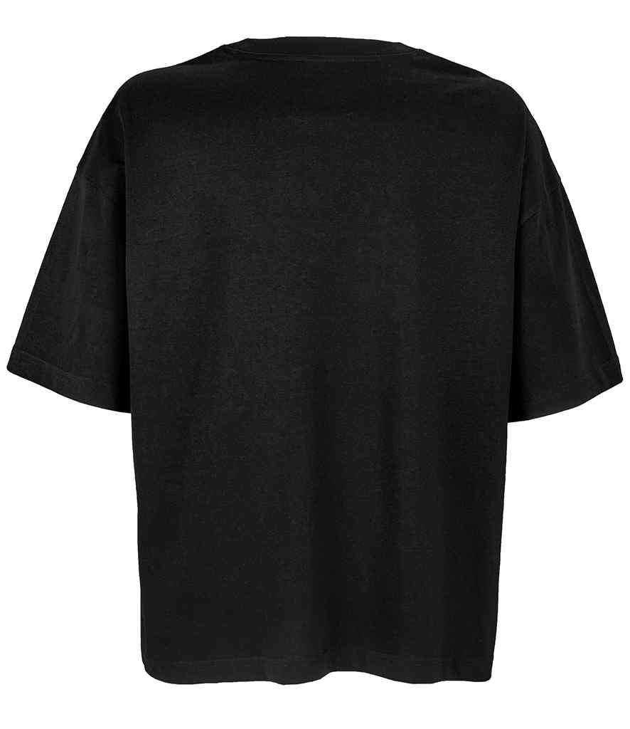 SOL'S Ladies Boxy Oversized Organic T-Shirt - Deep Black (03807)