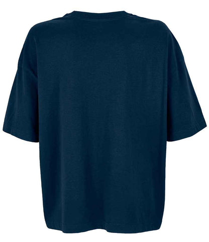 SOL'S Ladies Boxy Oversized Organic T-Shirt - French Navy (03807)