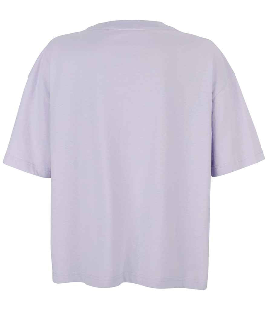 SOL'S Ladies Boxy Oversized Organic T-Shirt - Lilac (03807)