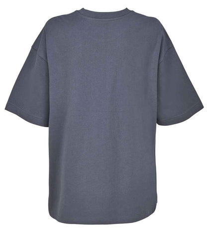 SOL'S ladies boxy oversized organic t-shirt - mouse grey (03807)