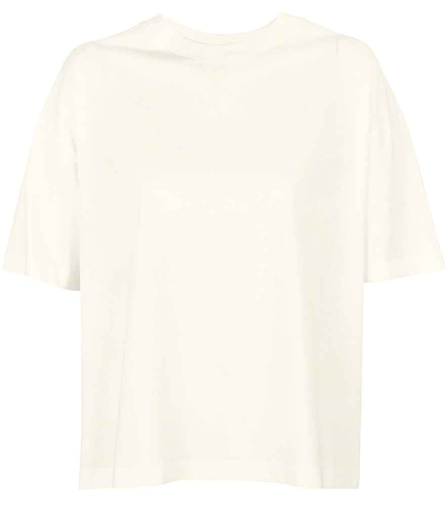 SOL'S Ladies Boxy Oversized Organic T-Shirt - Off White (03807)