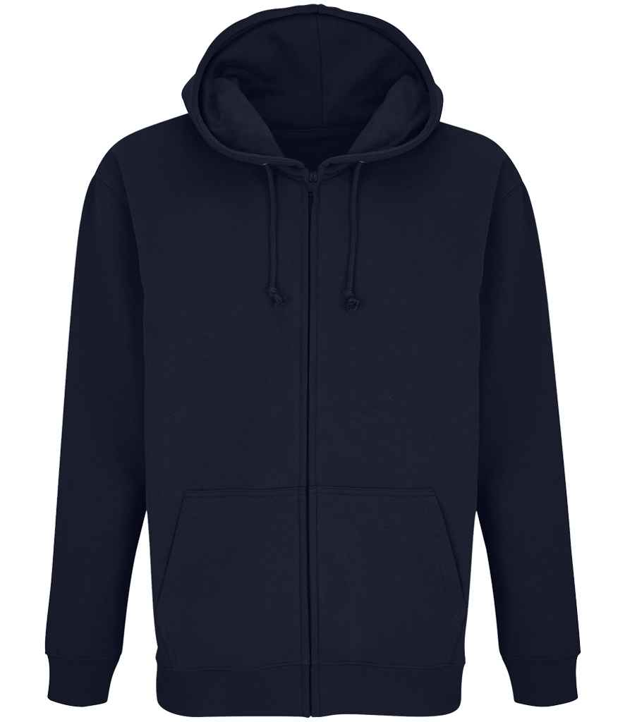 SOL'S Unisex Carter Full Zip Hoodie - French Navy (03812)