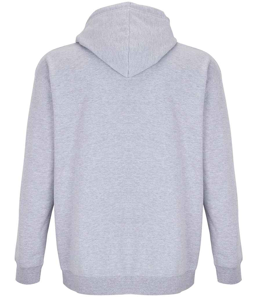 SOL'S Unisex Carter Full Zip Hoodie - Grey Marl (03812)