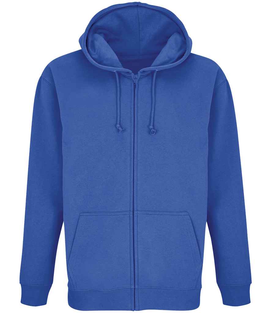 SOL'S Unisex Carter Full Zip Hoodie - Royal Blue (03812)