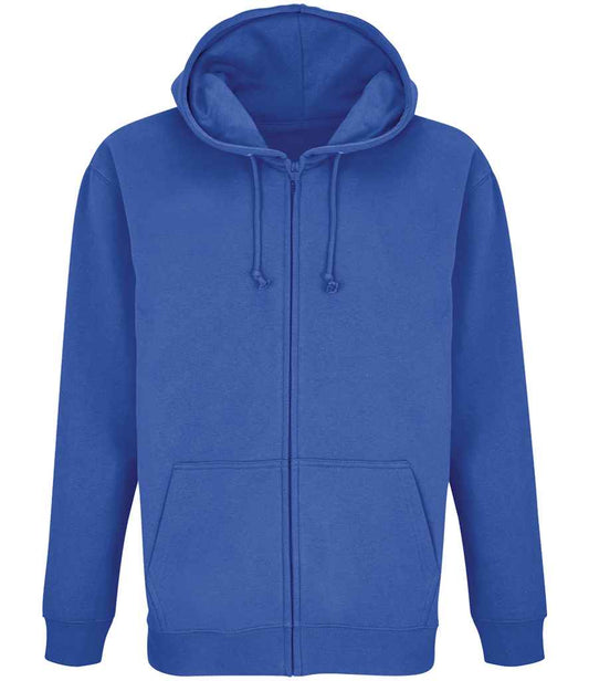 SOL'S Unisex Carter Full Zip Hoodie - Royal Blue (03812)