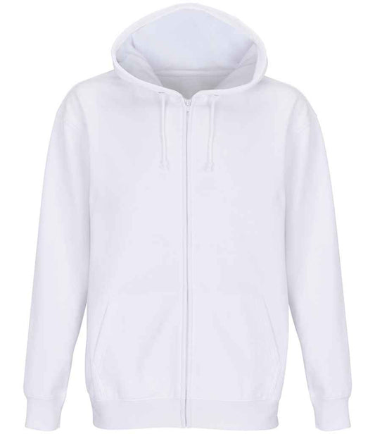 SOL'S Unisex Carter Full Zip Hoodie - White (03812)