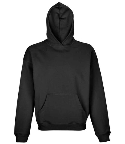 SOL'S Unisex Connor Oversized Hoodie - Black (03813)