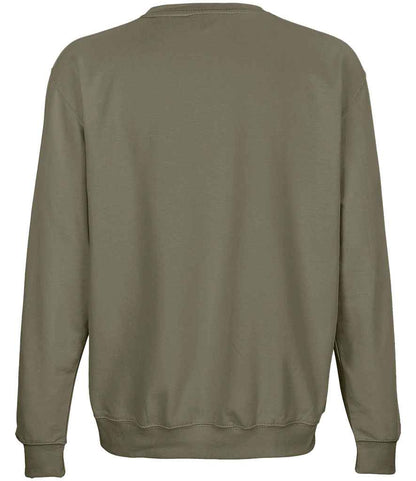 SOL'S Unisex Columbia Sweatshirt - Army (03814)
