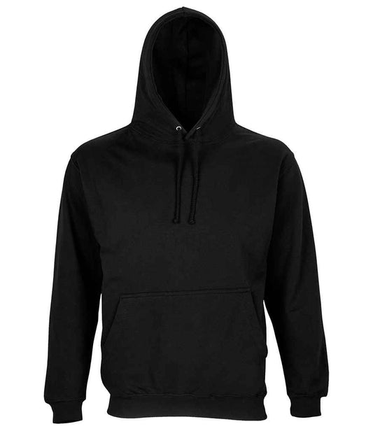 SOL'S Unisex Condor Hoodie - Black (03815)