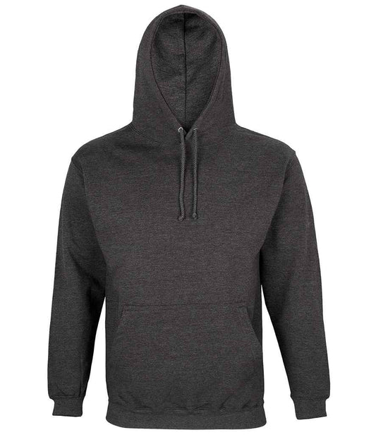SOL'S Unisex Condor Hoodie - Charcoal Marl (03815)