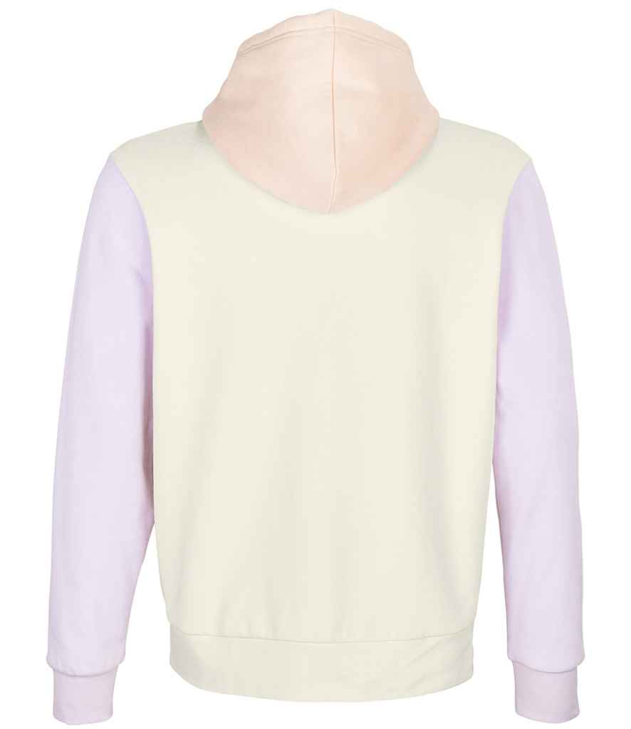 SOL'S Unisex Collins Organic Contrast Hoodie - Off White (03818)