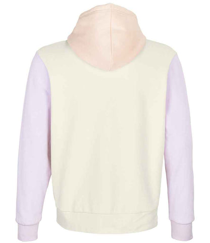 SOL'S Unisex Collins Organic Contrast Hoodie - Off White (03818)