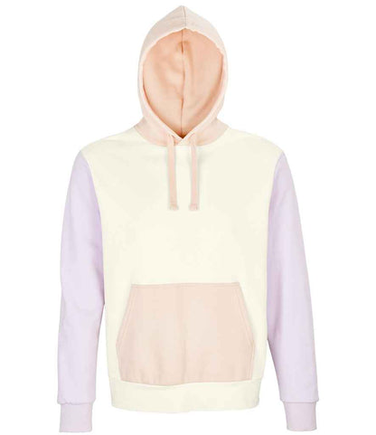 SOL'S Unisex Collins Organic Contrast Hoodie - Off White (03818)