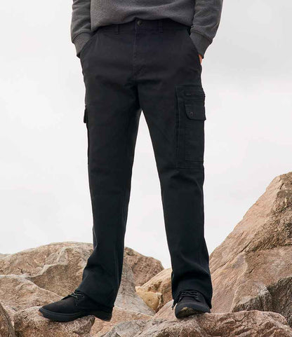 SOL'S Docker Stretch Cargo Trousers - Black (03820)