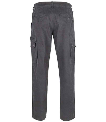 SOL'S Docker Stretch Cargo Trousers - Dark Grey (03820)