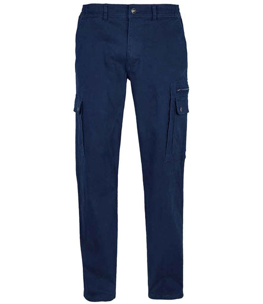 SOL'S Docker Stretch Cargo Trousers - Navy (03820)