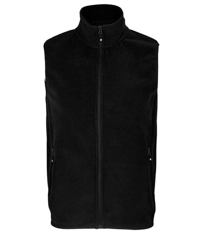 SOL'S Unisex Factor Recycled Micro Fleece Bodywarmer - Black (03822)