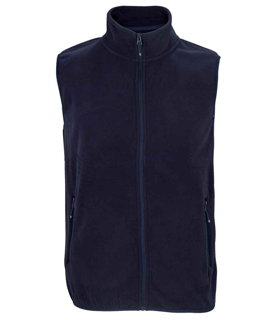 SOL'S Unisex Factor Recycled Micro Fleece Bodywarmer - Navy (03822)