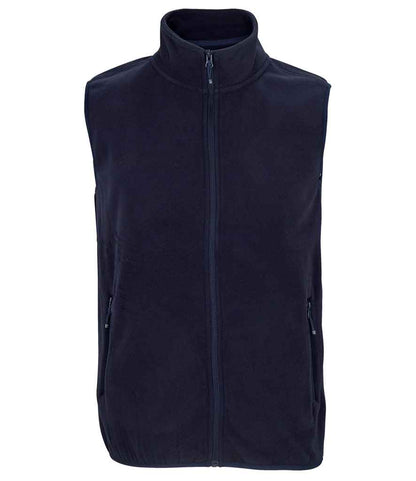 SOL'S Unisex Factor Recycled Micro Fleece Bodywarmer - Navy (03822)