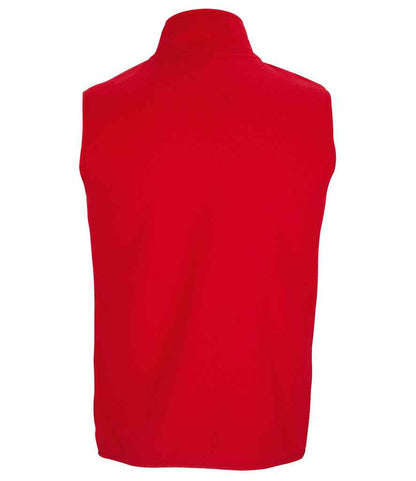 SOL'S Unisex Factor Recycled Micro Fleece Bodywarmer - Red (03822)