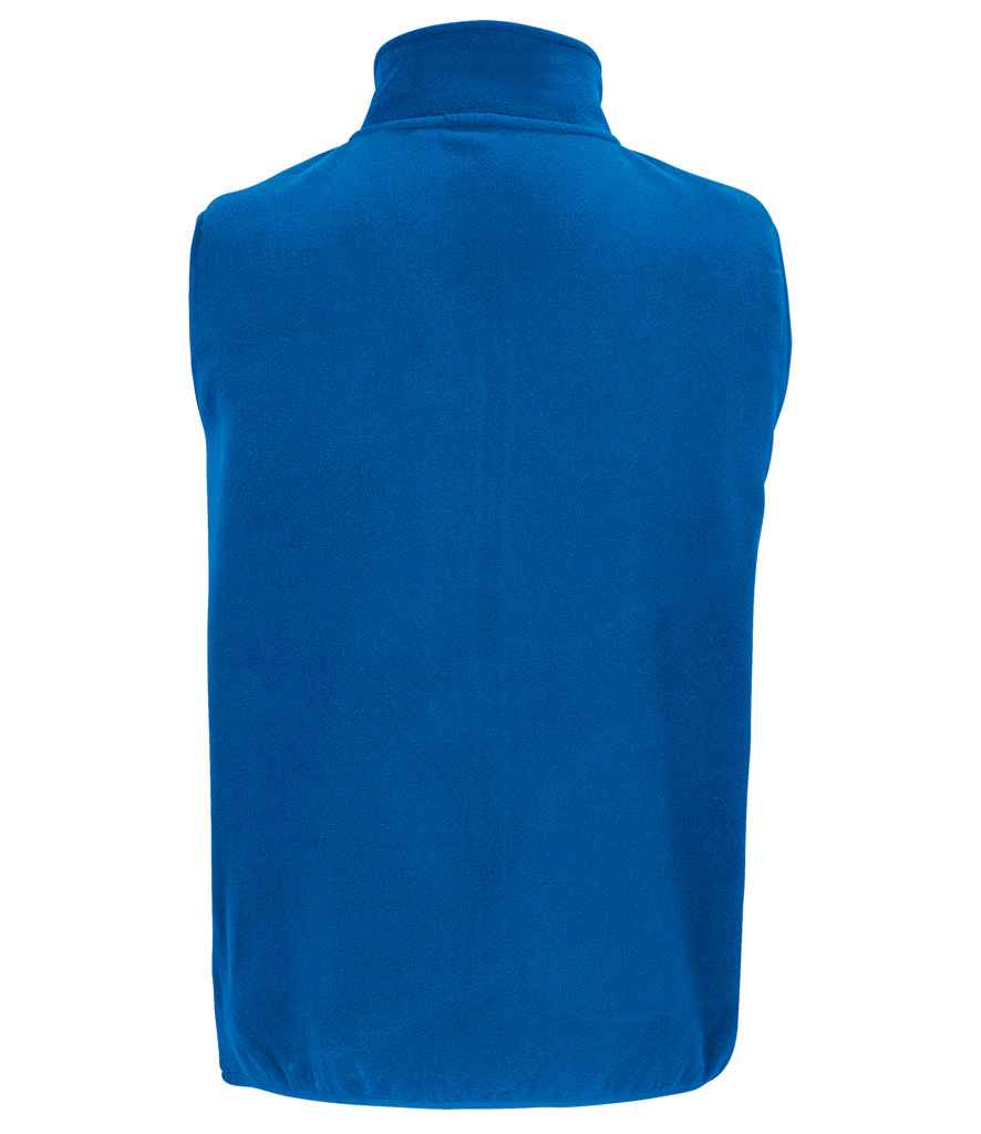 SOL'S Unisex Factor Recycled Micro Fleece Bodywarmer - Royal Blue (03822)