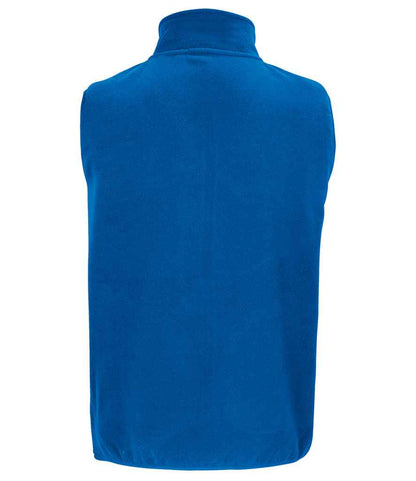 SOL'S Unisex Factor Recycled Micro Fleece Bodywarmer - Royal Blue (03822)