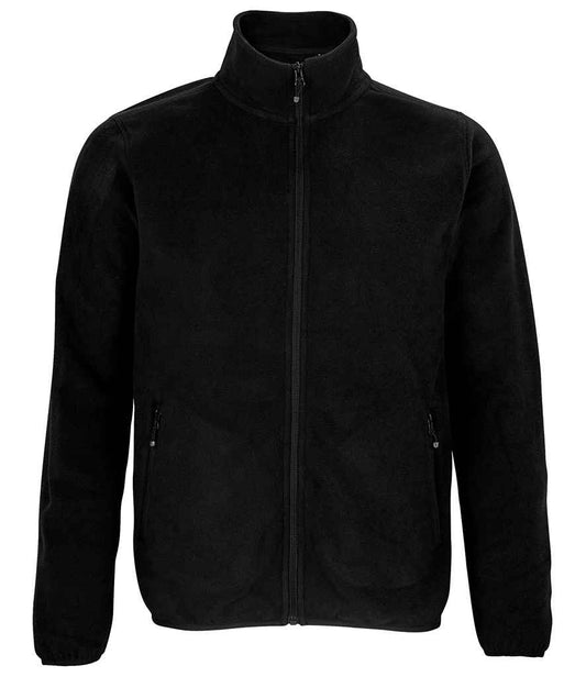 SOL'S Factor Recycled Micro Fleece Jacket - Black (03823)