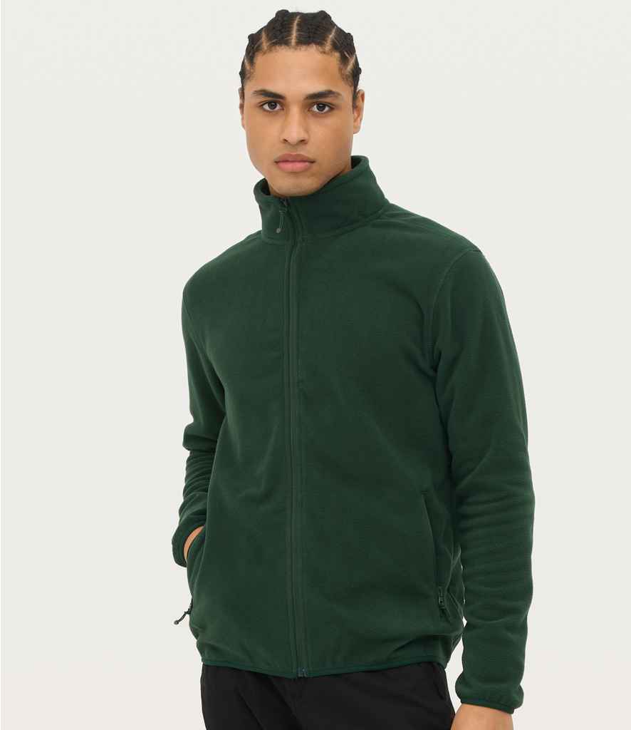 SOL'S Factor Recycled Micro Fleece Jacket - Forest Green (03823)
