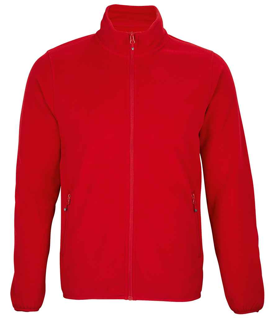 SOL'S Factor Recycled Micro Fleece Jacket - Red (03823)