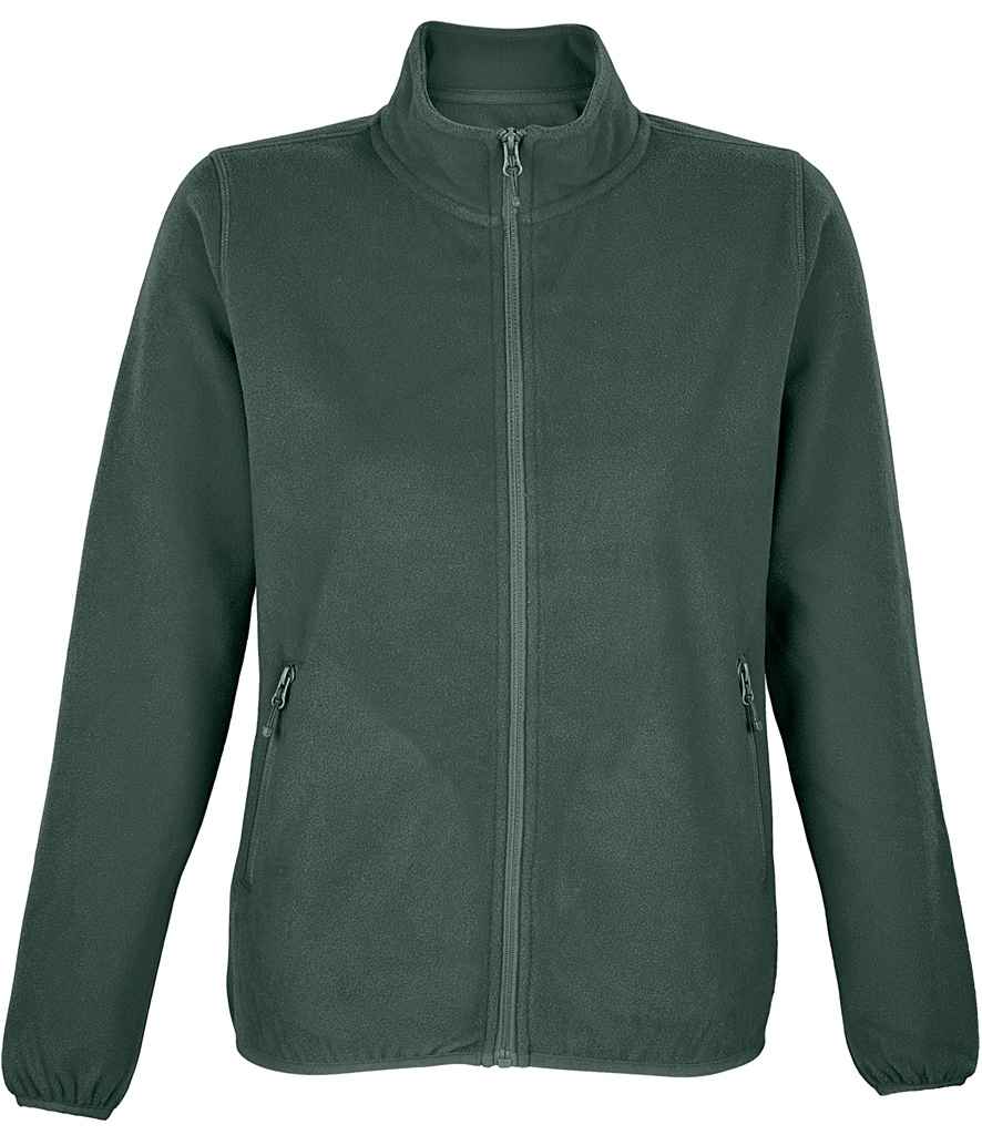 SOL'S Ladies Factor Recycled Micro Fleece Jacket - Forest Green (03824)
