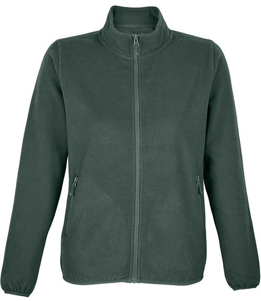 SOL'S Ladies Factor Recycled Micro Fleece Jacket - Forest Green (03824)