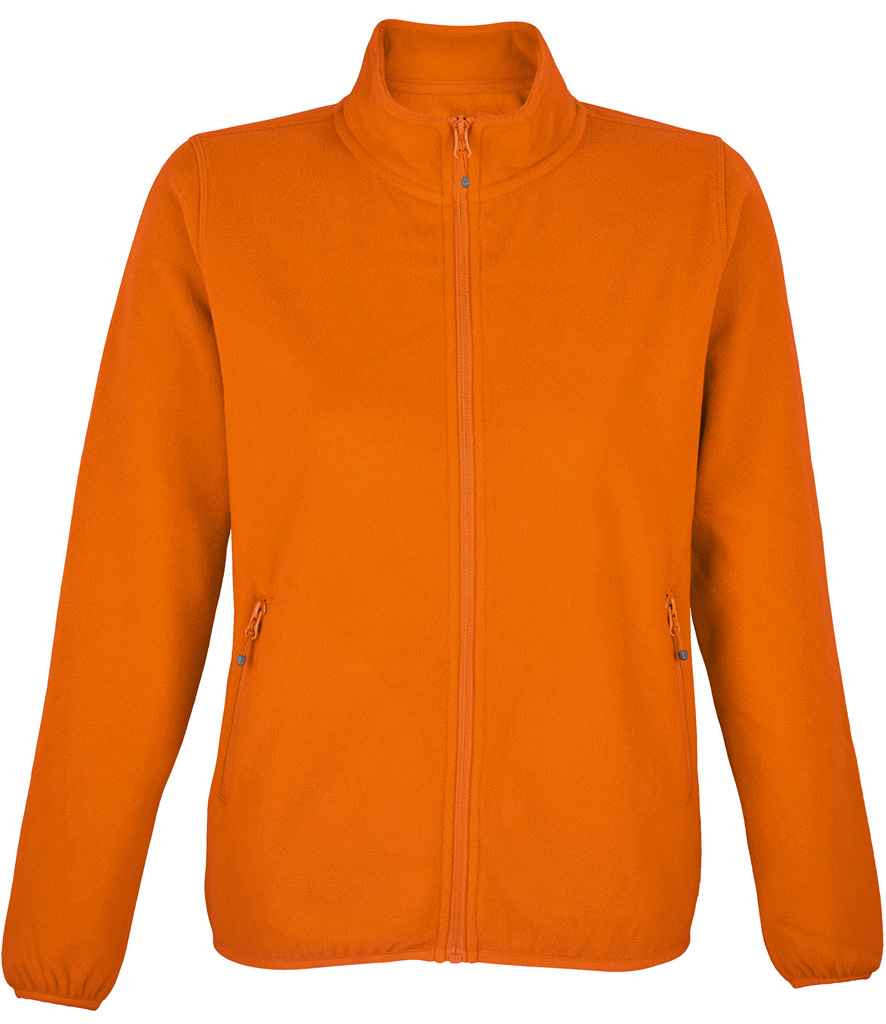 SOL'S Ladies Factor Recycled Micro Fleece Jacket - Orange (03824)