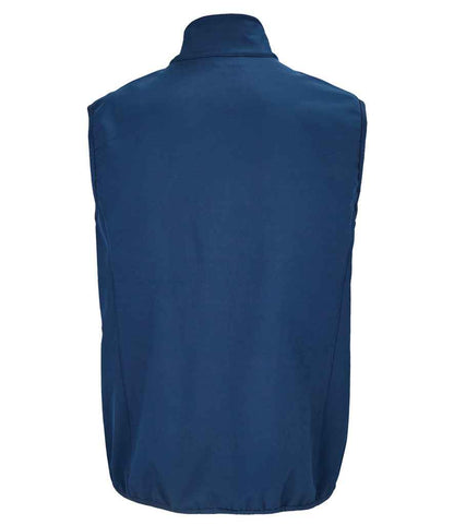 SOL'S Falcon Recycled Soft Shell Bodywarmer - Abyss Blue (03825)