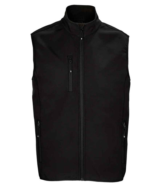 SOL'S Falcon Recycled Soft Shell Bodywarmer - Black (03825)