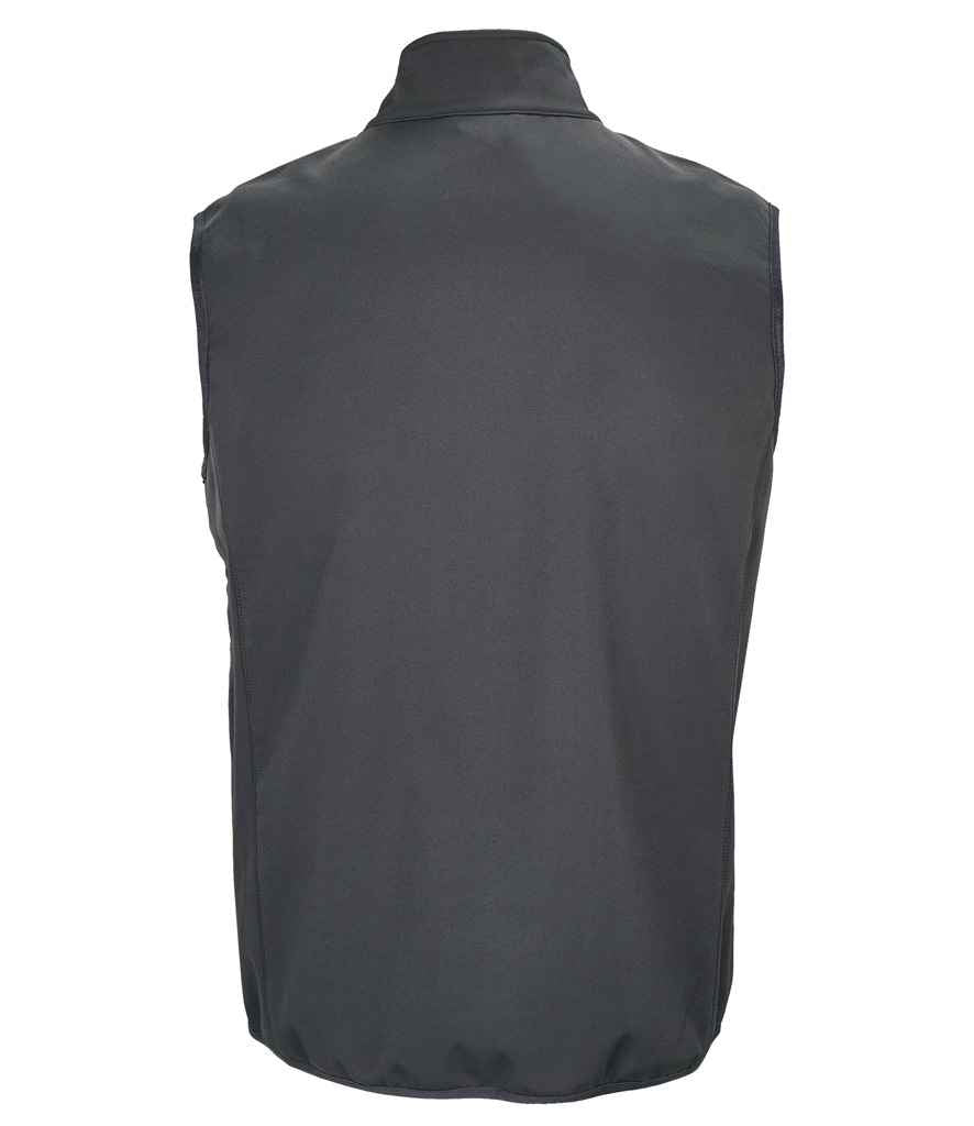SOL'S Falcon Recycled Soft Shell Bodywarmer - Charcoal (03825)