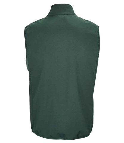 SOL'S Falcon Recycled Soft Shell Bodywarmer - Forest Green (03825)