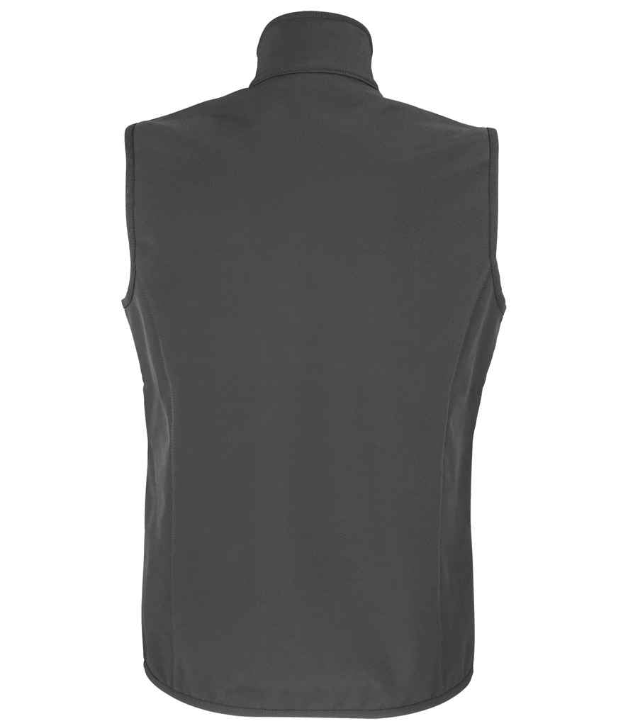 SOL'S Ladies Falcon Recycled Soft Shell Bodywarmer - Charcoal (03826)