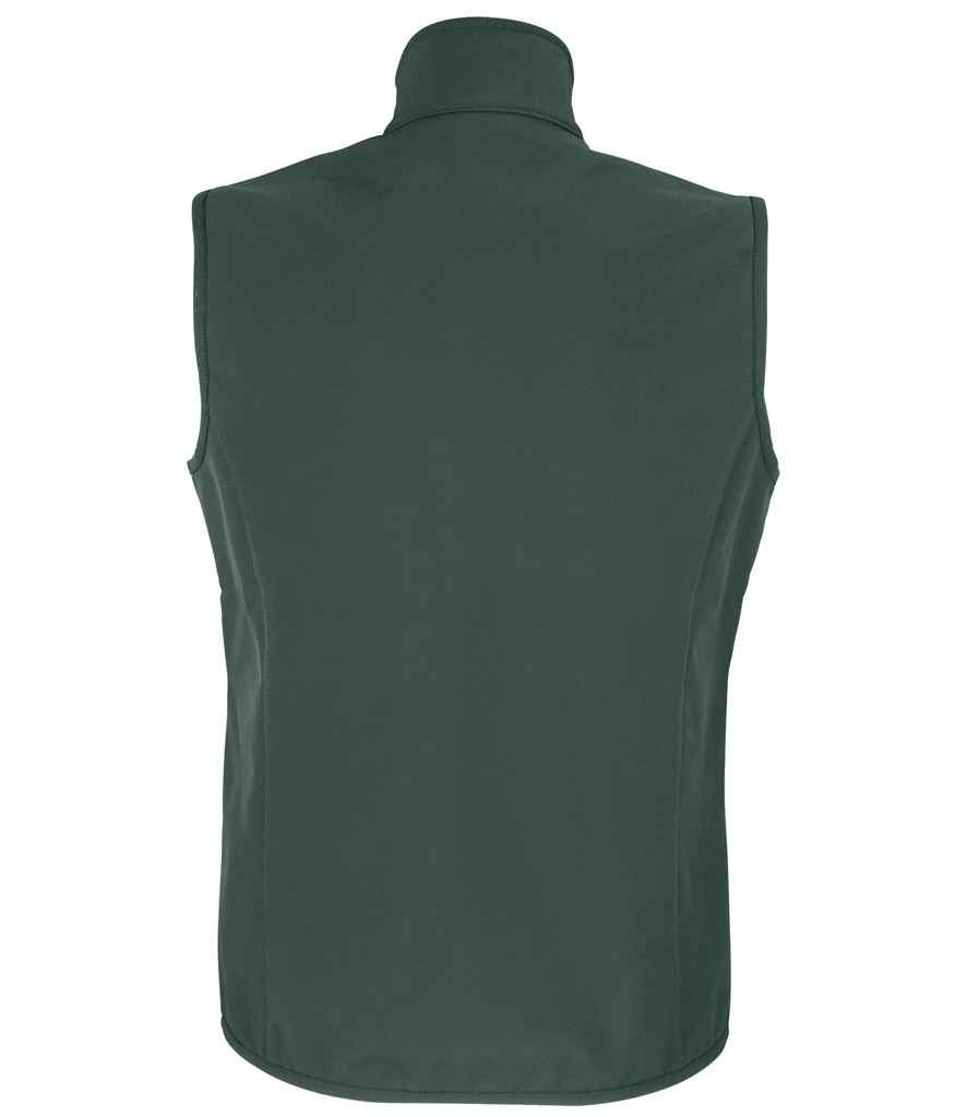 SOL'S Ladies Falcon Recycled Soft Shell Bodywarmer - Forest Green (03826)