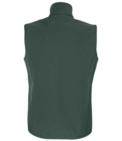 SOL'S Ladies Falcon Recycled Soft Shell Bodywarmer - Forest Green (03826)