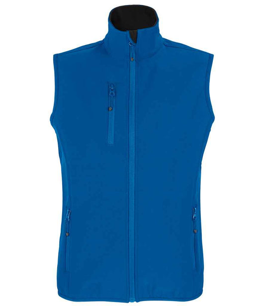 SOL'S Ladies Falcon Recycled Soft Shell Bodywarmer - Royal Blue (03826)
