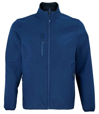 SOL'S Falcon Recycled Soft Shell Jacket - Abyss Blue (03827)