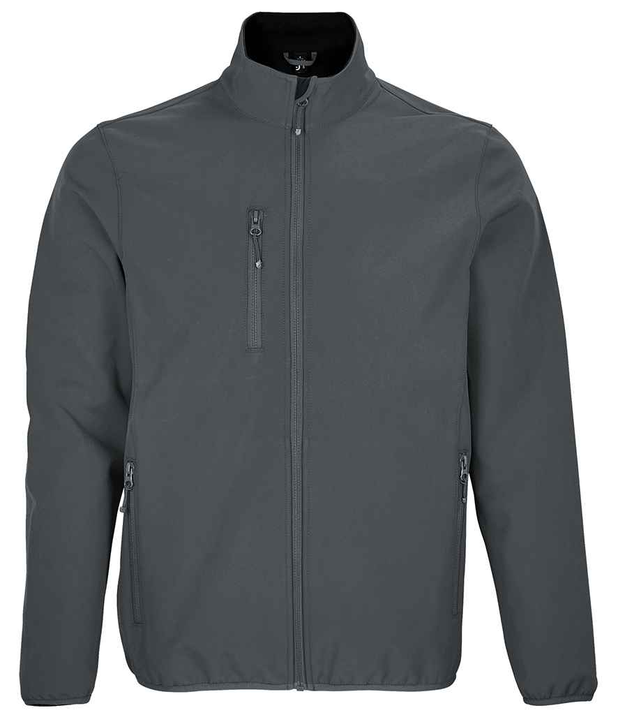 SOL'S Falcon Recycled Soft Shell Jacket - Charcoal (03827)