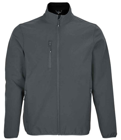 SOL'S Falcon Recycled Soft Shell Jacket - Charcoal (03827)