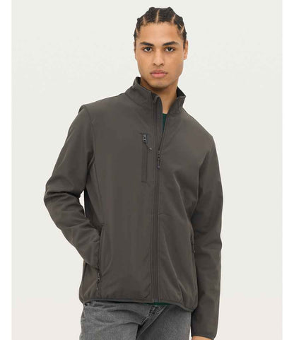 SOL'S Falcon Recycled Soft Shell Jacket - Charcoal (03827)