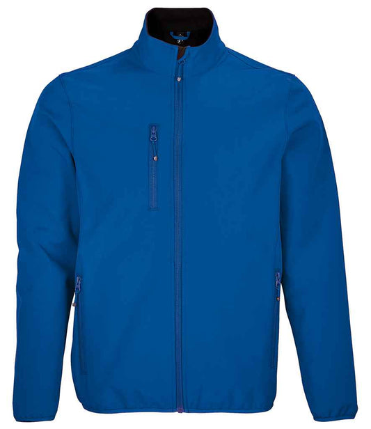 SOL'S Falcon Recycled Soft Shell Jacket - Royal Blue (03827)