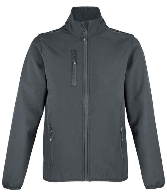 SOL'S Ladies Falcon Recycled Soft Shell Jacket - Charcoal (03828)