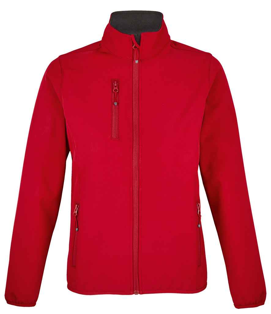 SOL'S Ladies Falcon Recycled Soft Shell Jacket - Pepper Red (03828)